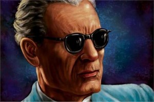 صورة المؤلف طه حسين